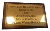 Brass Plaques