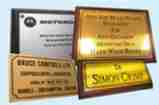 Brass Plaques